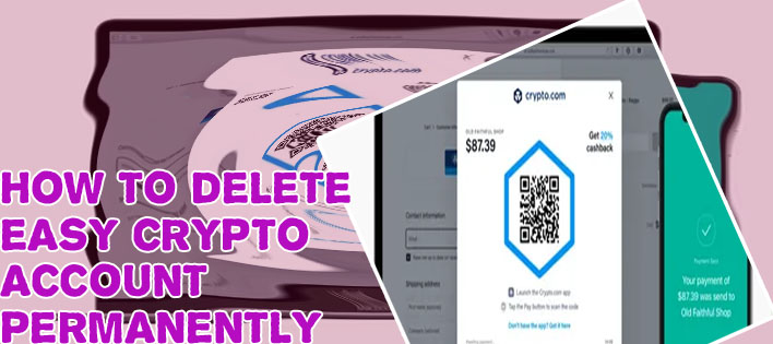 Cryptocom delete account